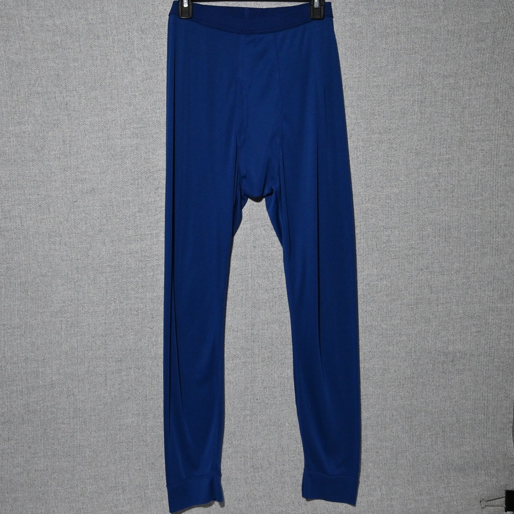 Patagonia Capilene Base Layer Bottoms Mens Vintage USA Large Blue